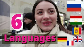 HOW many Languages Do You Speak in 2023 - Moscow Russia - Part 02