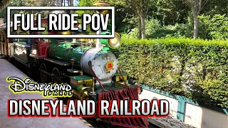 Disneyland Railroad Full Ride POV - Disneyland Paris