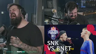 PAPO REACCIONA A BNET VS SNK *REACCION ÉPICA* - Red Bull Internacional 2019