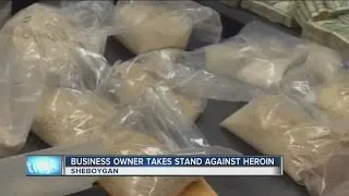 Sheboygan gas station owner finds creative way in drawing attention to drug addiction