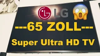 😱📺 LG 65SK8100 SUPER UHD TV 😱📺 164 cm 4K TV 😱 Vorstellung |