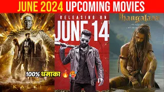 Top 10 Upcoming Movies In June 2024 (Hindi) ||Upcoming Big Bollywood & South Indian Films June 2024