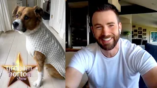 Chris Evans & His Dog Look Incredible In Cable Knit Sweaters | The Graham Norton Show