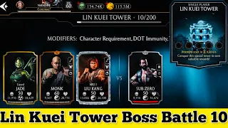 Lin Kuei Tower Boss Battle 10 Fight + Reward | MK Mobile