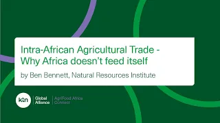 Intra-Africa agricultural trade and why Africa doesn't feed itself