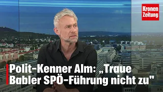 Niko Alm: „Ich traue Babler die SPÖ-Führung nicht zu“ | krone.tv NACHGEFRAGT