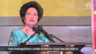 Miriam Santiago’s jokes on corrupt officials