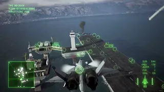 ACE COMBAT 7 Mission 11 Fleet Destruction with the Nosferatu