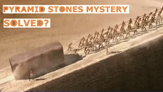 Scientist found How Ancient Egyptians Moved Pyramid Stones