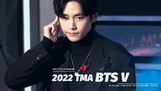 2022 TMA(더팩트 뮤직어워즈) Yet to Come / For Youth / Yet to Come 앵콜 / 수상소감 BTSV 방탄소년단 뷔 Fancam