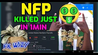 how to trade NFP in 2021,strategy reveal [NFP live trading .FRIDAY 05/02/2021]