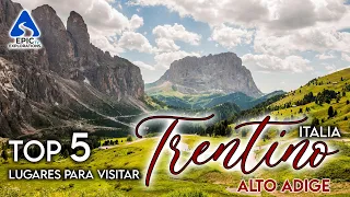 Trentino-Alto Adige: Top 5 Ciudades y Lugares para Visitar | 4K