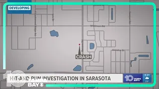 Law enforcement investigating fatal hit and run in Sarasota