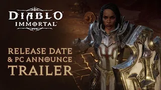 Diablo Immortal | Release Date & PC Announce Trailer