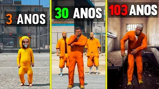 FIQUEI PRESO POR 103 ANOS NO GTA 5 (extraordinário!)