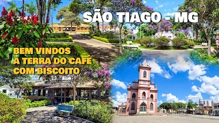 SÃO TIAGO - MG | CONHEÇA A TERRA DO CAFÉ COM BISCOITO