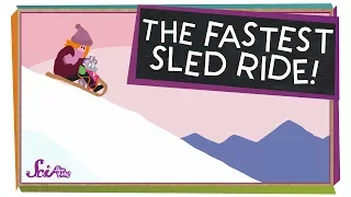 The Fastest Sled Ride Ever! | Winter Science | SciShow Kids