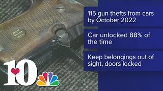 Tennessee leads the U.S. in car gun thefts