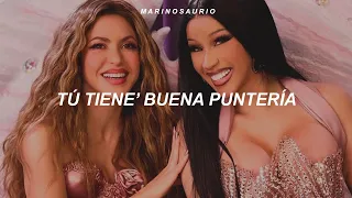 Shakira, Cardi B - Puntería (Letra)