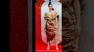 Rihanna's gold Dress collection #celebrity #fashion #inspiration