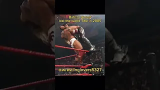 Batista almost lost the world title in 2005 | Batista vs Edge World Heavyweight Championship 2005