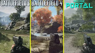 Caspian Border - Battlefield 2042 Portal vs Battlefield 4 vs Battlefield 3  Map Comparison