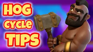 How to play 2.6 hog cycle in clash royale🤩 #clashroyale