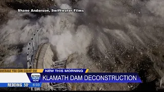 Klamath Dam deconstruction continues