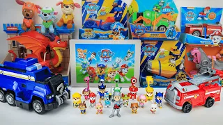 Paw Patrol Unboxing Collection Review | Skye mighty movie bulldozer | Hero pup | Marshall ASMR