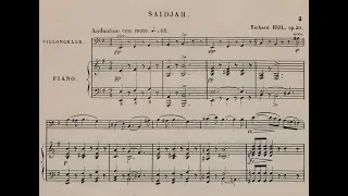 Richard Hol - Saïdjah, elégie for Cello and Organ (1861)