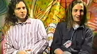 Eddie Vedder and Stone Gossard Interview - 1991
