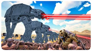 Darth Vader's Troopers in the Gorge vs 2 MILLION ORC&TROLL - Ultimate Epic Battle Simulator 2 UEBS 2