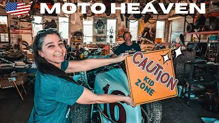 THE MOTORCYCLE HEAVEN – You have to see this place! - EP. 208