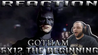 Gotham 5x12 "The Beginning..." REACTION!!!