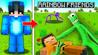 Morphing Into Secret Rainbow Friends To Prank My Friend!