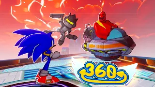 360° Sonic vs Starved vs Furnace Friday Night Funkin' Animation