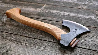 How To Make And Fit A Carving Axe Handle - Soulwood Creations (aka Peter Kovacs)