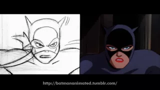 Batman The Animated Series: From Storyboard to Animation (Batgirl Returns)