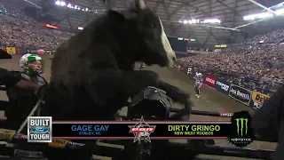 Gage Gay Battles Bull in Chute | 2017 Tacoma