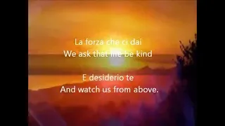 The Prayer - Céline Dion, Andrea Bocelli (lyric video)