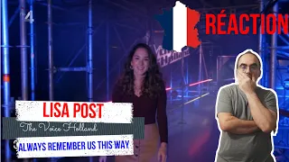 Lisa Post  - Always Remember Us This Way  -The Voice Of Holland - Blind Audition ║  Reaction