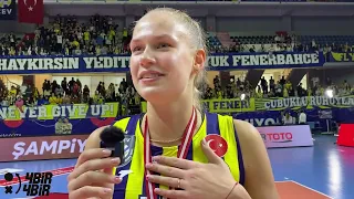 Arina Fedorovtseva: Milyonlarca kez söylüyorum, burada çok mutluyum. (Çeviri Açıklamada)