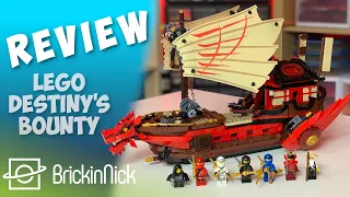 LEGO Destiny's Bounty Review | Ninjago Legacy Set 71705