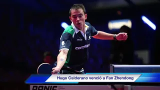 Hugo Calderano 🇧🇷 vence a Fan Zhendong 🇨🇳 | ITTF Grand Finals 2018