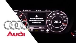 ➤ 2018 AUDI A4 Avant 3.0 TDI Quattro B9 (272 HP) 0-100 km/h 0-200 km/h 0-250 km/h Acceleration