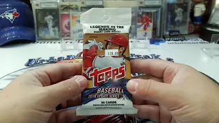 BIG ROOKIE!! 2018 Topps Update Fat Pack Rip! I did it Truth!