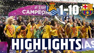 HIGHLIGHTS | Real Sociedad 1 - FC Barcelona 10 | SUPER CUP FINAL