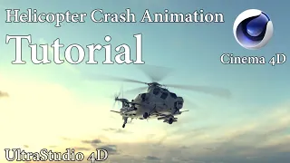 Cinema 4D Tutorial - Helicopter Crash Animation In Cinema 4D