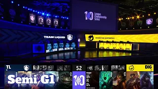 TL vs DIG - Game 1 | Semi Final LCS 2022 Lock In Playoffs | Team Liquid vs Dignitas G1 full game