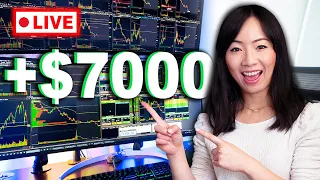 LIVE TRADING - My Strategies Explained +$7000 Profit